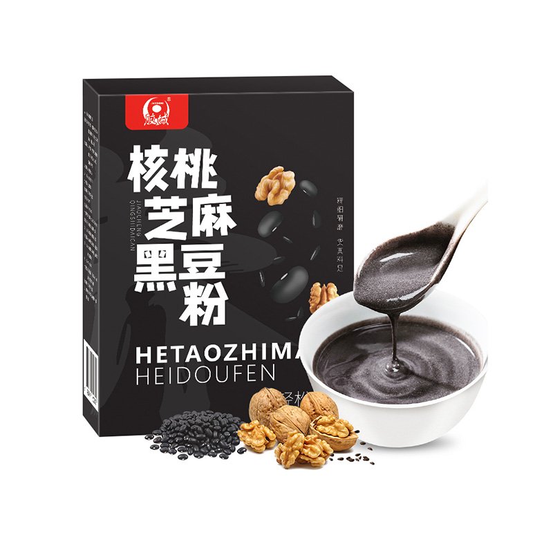 核桃芝麻黑豆粉