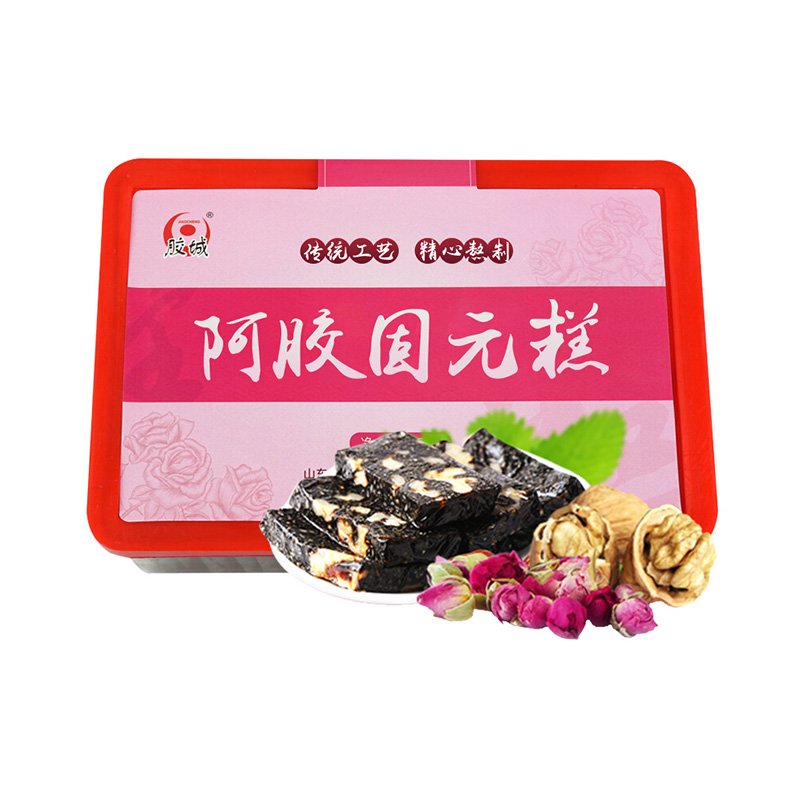 玫瑰阿胶糕